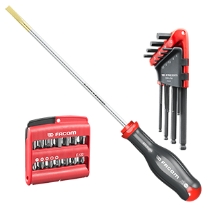 Screwdrivers + Screwbits + Keys