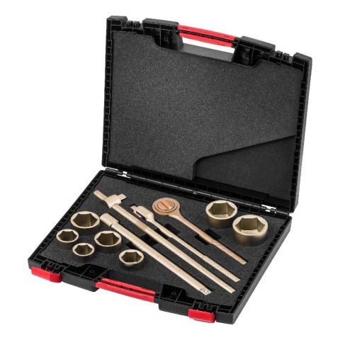 ENDRES 0430003S - 12pc Non-Sparking 3/4&quot; Square Drive Metric 6pt Socket Set