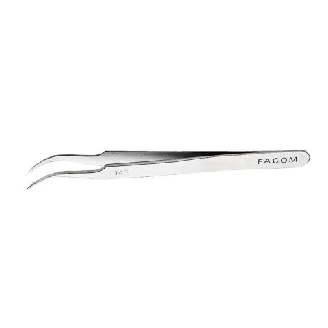 FACOM 143 - 114mm Straight Fine 70' Cleared Nose Precision Tweezers