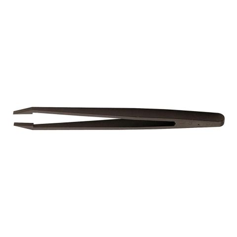 FACOM 150.P10 - 120mm Straight Smooth Nose Plastic Anti-Static Tweezers