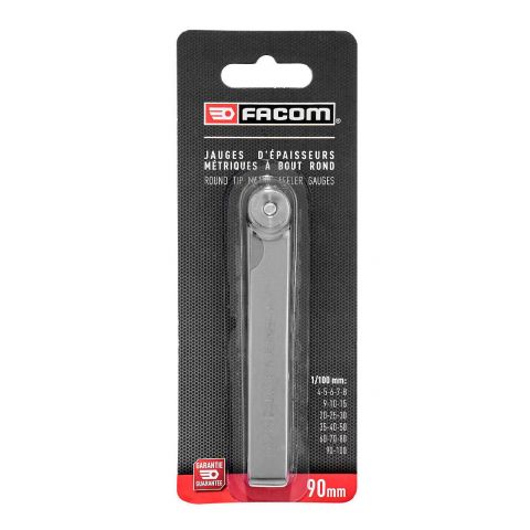 FACOM 1618.00PB - 19pc Metric Rounded Tip Thickness Feeler Gauges