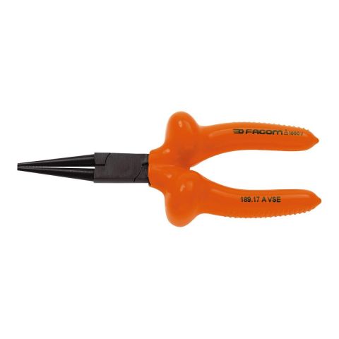 FACOM 189.17AVSE - 170mm Insulated Straight Round Pliers