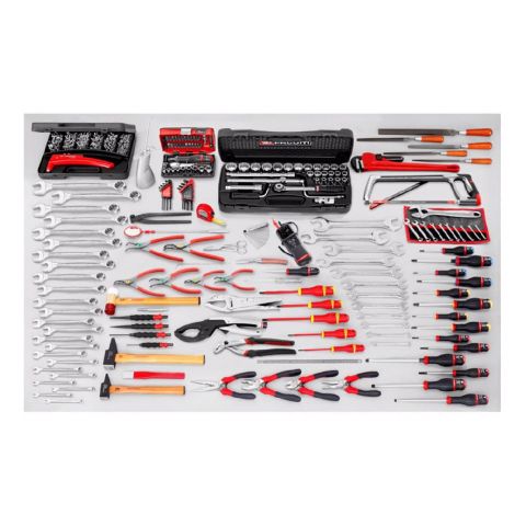 FACOM 2000.BBM140A - 200pc General ToolKit + Work Bench + Wall Cabinet