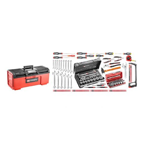 FACOM 2026.M100A - 96pc General Metric Tool Kit + 24" Tool Box