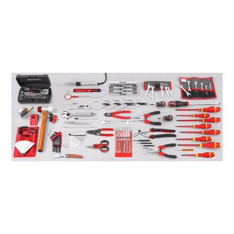 FACOM 2038.INFO - 119pc Electricians Metric Inch ToolKit + Technicians Case