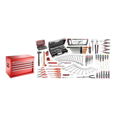 FACOM 2074.M130A - 165pc General Metric Tool Kit + Tool Chest