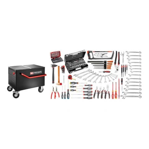 FACOM 2092.M120A - 147pc General Metric Tool Kit + Roller Chest