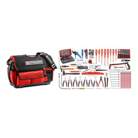 FACOM 2120.E18 - 120pc Electricians Metric Tool Kit + Tool Bag