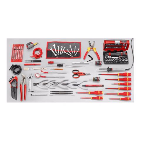 FACOM 2138.EL33 - 99pc Electricians Metric Tool Kit + Technicians Case