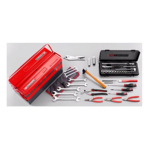 FACOM 2143.M - 41pc Automotive Starter Tool Kit + Cantilever Tool Box