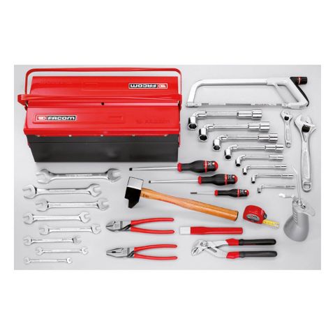 FACOM 2145.MAG1 - 29pc Agricultural Maintenance Metric Tool Kit + Tool Box