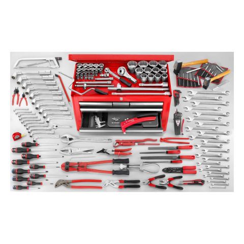 FACOM 2174.MAG5 - 160pc Agricultural Maintenance Metric Tool Kit + Tool Chest