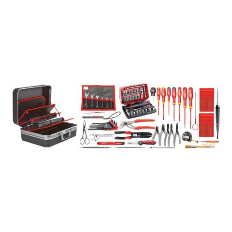 FACOM 2208.EL32 - 94pc Electricians Metric Tool Kit + Technicians Case