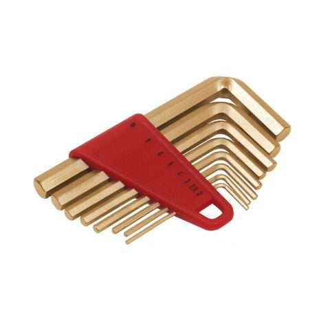 ENDRES 0250001S - 9pc Non-Sparking Metric Hex Key Clip Set