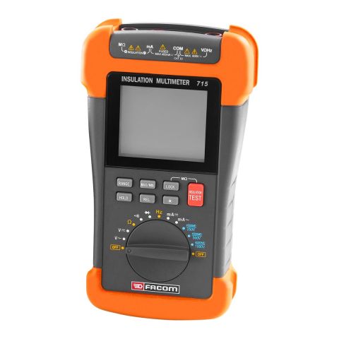 FACOM 715 - High Volage Isolation Multimeter + Tester