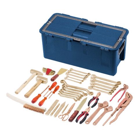 ENDRES 7250006S - 45pc Non-Sparking Technicians Metric Tool Kit + Tool Box