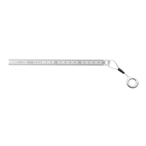 FACOM 803.200MSLS - 200mm SLS Tethered Class II Metric 2-Side Stainless Steel Rule