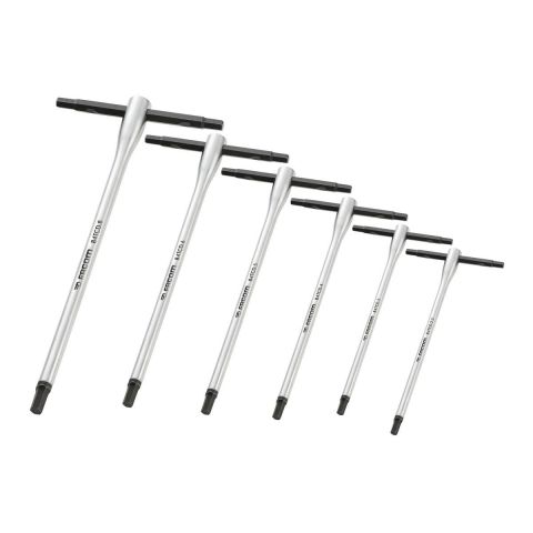 FACOM 84TCD.J6 - 6pc Metric Hex Sliding T-Handle Spinner Key Set