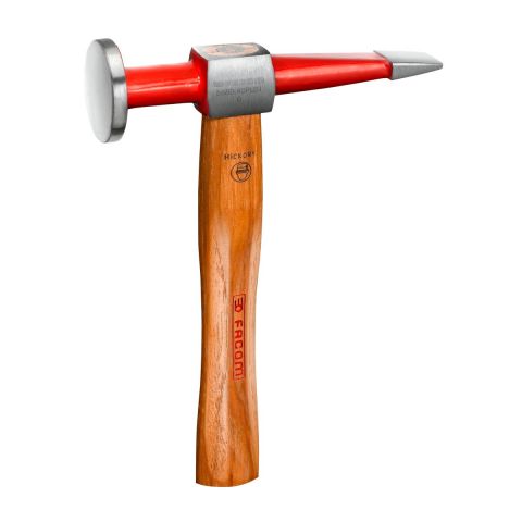 FACOM 868D.40PLD1 - 40x23mm Round Flat + Straight Pein Sheet Metal Hammer