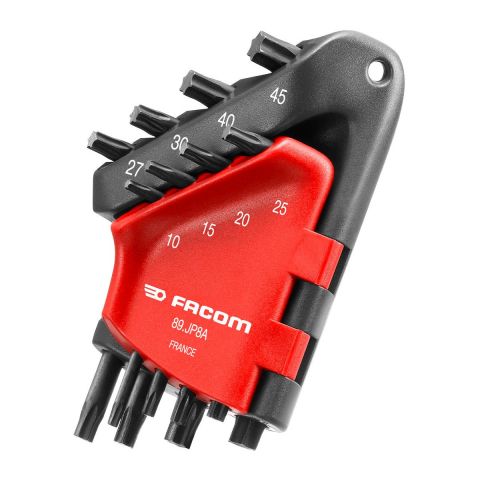 FACOM 89.JP8A - 8pc Torx Key Clip Set