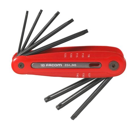FACOM 89A.JM8 - 8pc Torx Key Folding Set