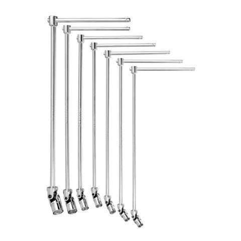 FACOM 99C.JE8 - 8pc Metric T-Handle Hinged Socket Spanner Set