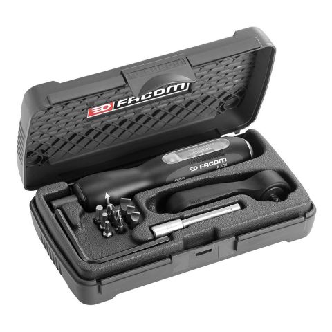 FACOM A.404J2 - 2.0-10Nm 1/4" Hex Drive Torque Driver + Sockets Set