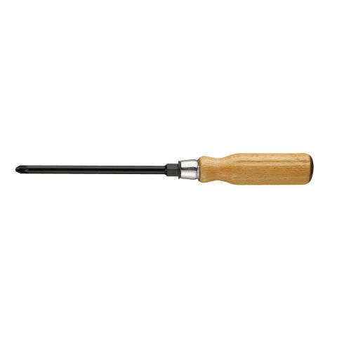 FACOM ATHH.DX - Pozidriv Wooden Handle Bolster Screwdriver