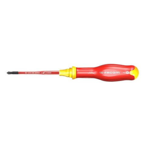FACOM ATPBXTVE - Insulated Slot-Phillips Protwist Borneo Screwdriver