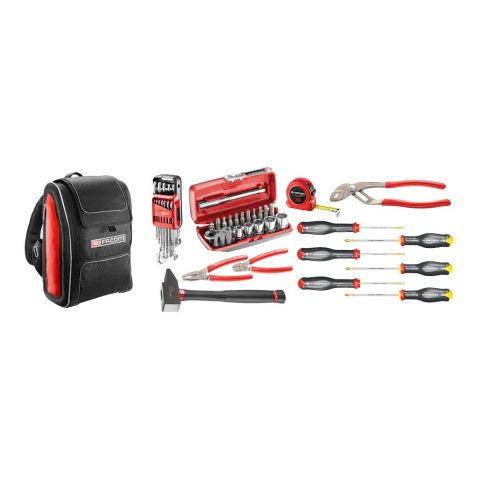 FACOM BSMCB.M500A - 52pc Technicians Metric Tool Kit + Back Pack