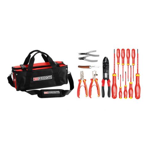FACOM BSSMB.SE - 15pc Electricians Metric Tool Kit + Tool Bag