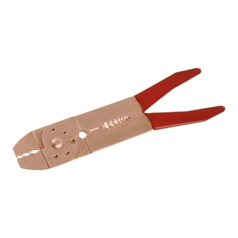ENDRES 0621001C - 200mm Non-Sparking Standard Insulated Terminal Crimper + Stripper Plier