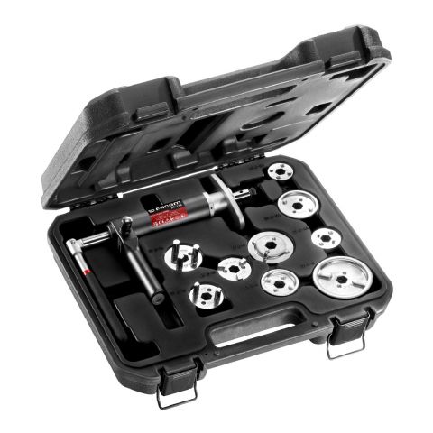 FACOM DF.17A-100A - Pneumatic Brake Disc Caliper Tool + Flange Kit + Case