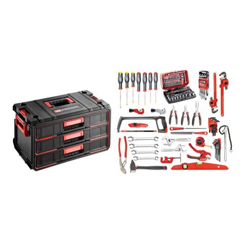 FACOM DS295.M210A - 94pc Plumbers Metric Tool Kit + DrawerTool Box