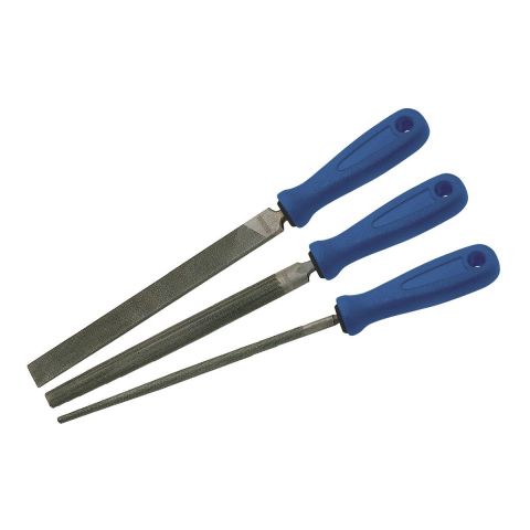 EXPERT by FACOM E020612 - 3pc Second Cut Metal File Set