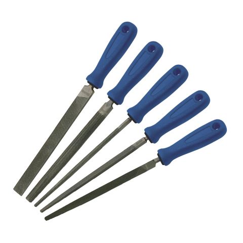 EXPERT by FACOM E020613 - 5pc Second Cut Metal File Set