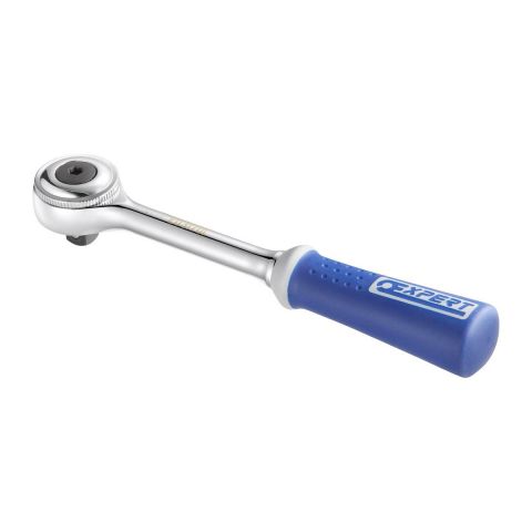 EXPERT by FACOM E031701 - 3/8" Square Drive Round Head Ratchet Handle