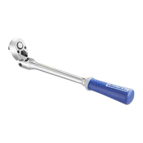 EXPERT by FACOM E031702 - 3/8" Square Drive Hinged Round Head Ratchet Handle