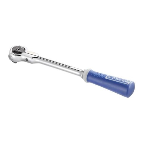 EXPERT by FACOM E032802 - 1/2" Square Drive Hinged Round Head Ratchet Handle