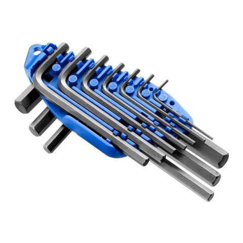 EXPERT by FACOM E069253 - 10pc Long Metric Hex Key Clip Set