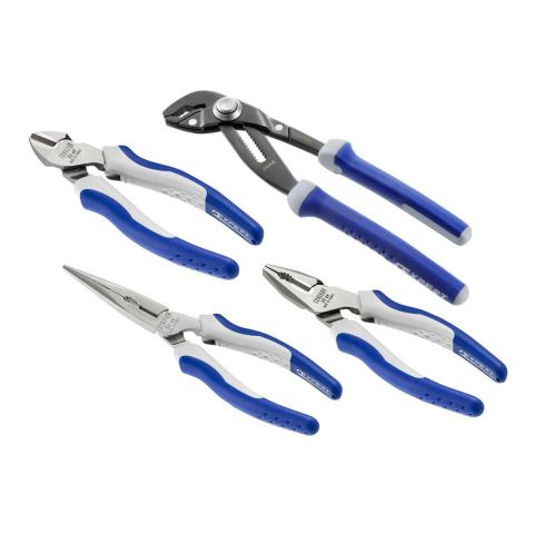 EXPERT by FACOM E080818 - 4pc Comfort Grip Pliers Set