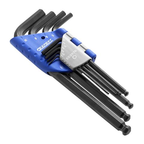 EXPERT by FACOM E113976 - 9pc Long Metric Ball Hex Key Set