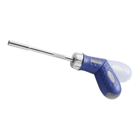 EXPERT by FACOM E160802 - 8pc 1/4" Hex Screwbit Angle Ratchet Screwdriver + Bits