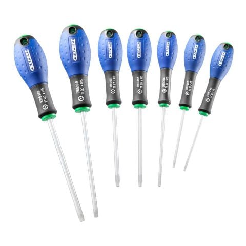 EXPERT by FACOM E160909 - 7pc Resistorx Comfort Grip Screwdriver Set