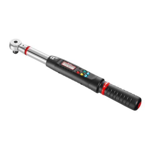 FACOM E.316A135J - 6.7-135Nm 306. 9x12mm Fitting Digital Torque Wrench + Angle Adaptor + J.372V Set