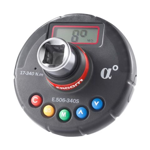 FACOM E.506-340S - 17-340Nm 1/2" Square Drive Digital Torque + Angle Adaptor
