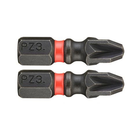 FACOM END.10X - 2pk Impact Flextorq Pozidriv 1/4&quot; Hex Drive 25mm Screwbit