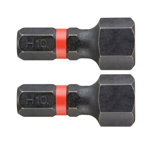 FACOM ENH.1X - 2pk Metric Hex Impact Flextorq Pozidriv 1/4&quot; Hex Drive 25mm Screwbit