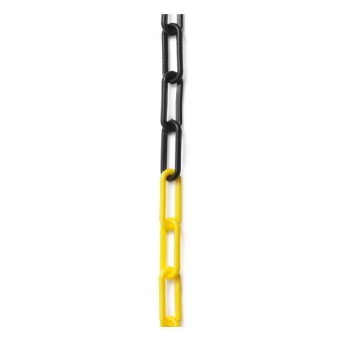 FACOM EV.CH - 25m Safety Zone Marker Chain Yellow + Black