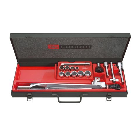 FACOM S.205E - 4-20daNm 203. 20x7mm Torque Wrench + 1/2" SD + Sockets Modular Set